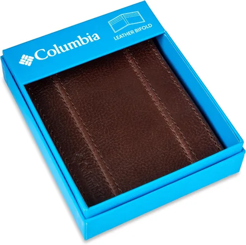 Vista 57 de Columbia Billetera plegable para hombre, múltiples ranuras para tarjetas, ventana de identificación