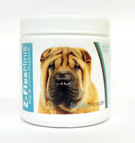 Vista 55 de Healthy Breeds Affenpinscher Z-Flex Minis - Masticables suaves para cadera y articulaciones, 60