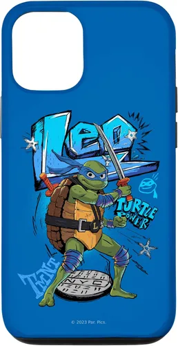 Vista 28 de Teenage Mutant Ninja Turtles: Mutant Mayhem Leo Turtle Power - Carcasa para iPhone 17