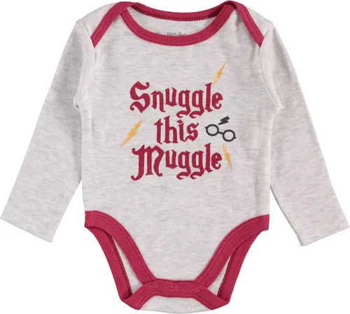 Vista 4 de Harry Potter Baby Boys Bodysuit Jogger Pants 3 Piece Set
