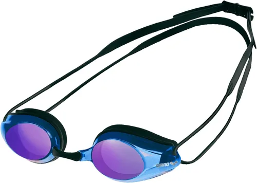 Vista 18 de Arena Tracks Gafas de natación unisex para adultos esenciales para carreras competitivas de natación, aprobadas por FINA, con lente antiniebla