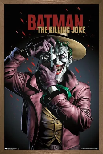 Vista 15 de Trends International DC Comics Movie - Póster de pared de arte clave, 14.725 x 22.375 pulgadas, versión enmarcada de madera de granero Versión