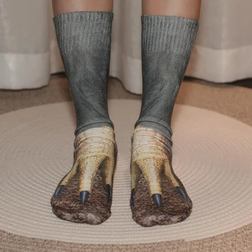 Vista 2 de SLOUFIOL Calcetines divertidos para hombre y mujer