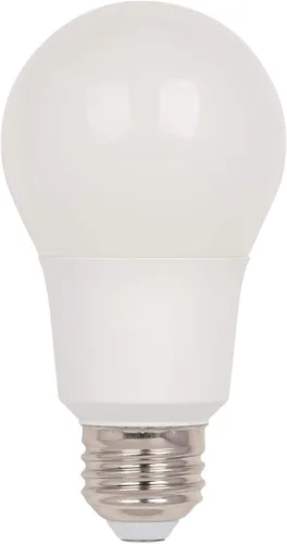 Vista 2 de Westinghouse 5133100 Bombillas LED de 9 W (equivalente a 60 W) Omni A19, blanco brillante, ENERGY STAR, bombillas LED regulables, base mediana E26