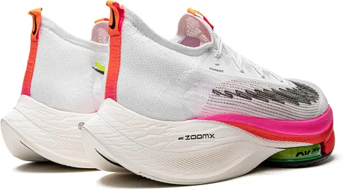 Vista 3 de Nike Air Zoom Alphafly Next% FK DJ5455 100 para hombre, talla 15 blanconegro, BlancoNegro, 15