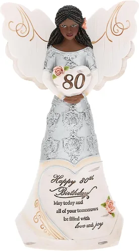 Vista 8 de Pavilion Gift Company 82413 Elements Angels - Bendición de cumpleaños: que los deseos de hoy te traigan hermosos mañanas Figura de ángel de 6