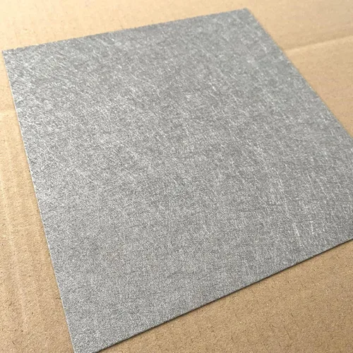 Vista 4 de Fieltro de fibra de titanio para máquina de absorción de hidrógeno pequeña 0.6/0.031 in Porosidad de espesor 60% -70% con alta porosidad, buena