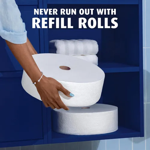 Vista 10 de Charmin Papel higiénico ultra suave, 3 rollos de repuesto Forever Rolls, 2 capas de papel de baño, 3 rollos
