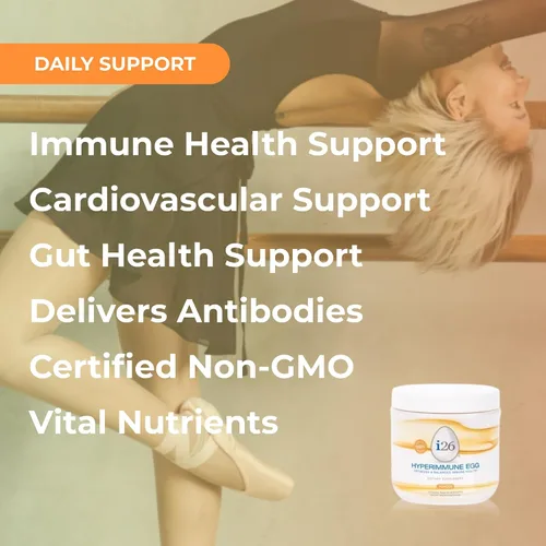 Vista 4 de Youngevity i26 Hyperimmune Egg Powder, Immune & Digestive Support, 140 g