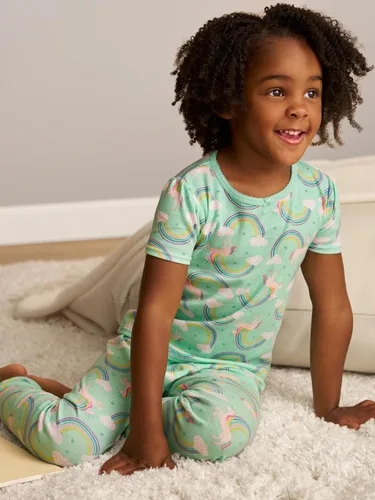 Vista 3 de Simple Joys by Carter's Conjunto de pijama de algodón ajustado de 6 piezas para bebés, niños pequeños y niñas, paquete de 3