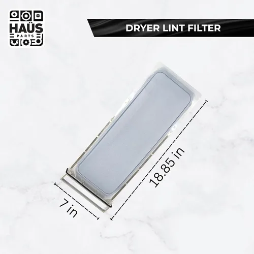 Vista 2 de 339392 339392V Reemplazo de pantalla de filtro de pelusa para secadora – Compatible con Whirlpool, Kenmore, Roper – Reemplaza, 337133, 337448