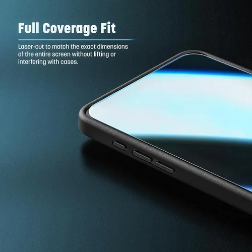 Vista 6 de magglass Protector de pantalla de bloqueo de luz azul diseñado para iPhone 13 Pro Max Protector de pantalla de vidrio templado