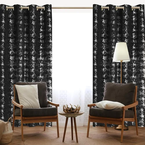 Vista 7 de Tititex Cortinas opacas de terciopelo negro de lujo de 96 pulgadas de largo, juego de 2 paneles para cortinas de ventana de dormitorio, cortinas