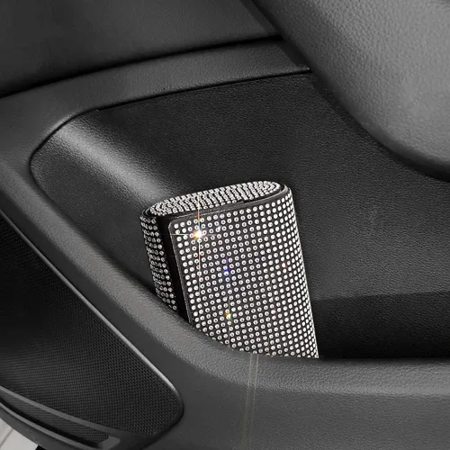 Vista 7 de Funda protectora para gafas de sol de coche, caja protectora universal para gafas de sol