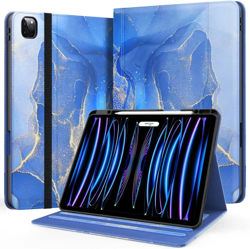 Vista 17 de Zonefoker Fundas para iPad de 6ª generación 2018/2017, iPad Air 2 2014 #02 Mármol Rosa