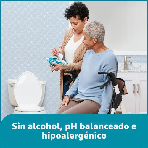 Vista 3 de Paños para limpieza personal ReadyFlush de Medline , MSC263800, 1, 1