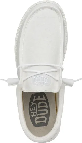 Vista 2 de Hey Dude Zapatos Wally Slub Moc Toe para hombre