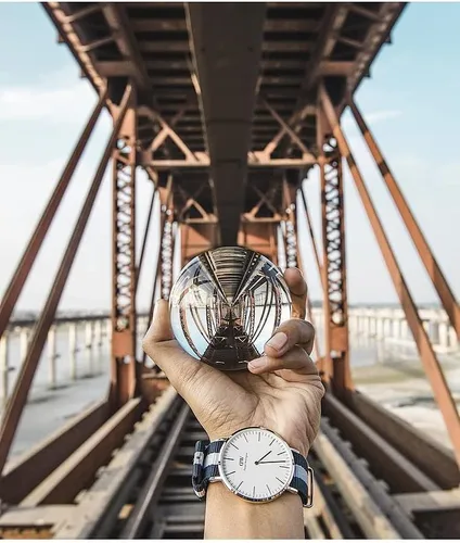 Vista 2 de Daniel Wellington Reloj Clásico Tela Oro Rosa (Poliéster)