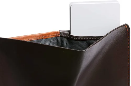 Vista 6 de Bellroy Cartera para monedas cartera delgada para monedas diseño de cuero flexible capacidad para 4-8 tarjetas bolsa de cierre magnético