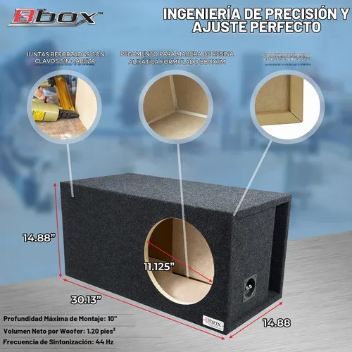 Vista 4 de Atrend - Gabinete de ventilación simple Spl de 15 pulgadas. Serie 15Lsv Atrend, Ventilado de un agujero, 12", Carbón