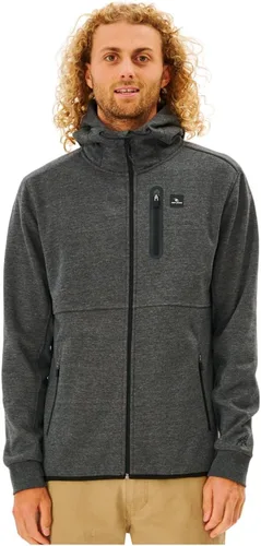 Vista 7 de Rip Curl Sudadera con capucha para hombre Departed Anti Series Negro