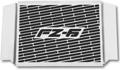 Vista 10 de Rejilla de radiador de motocicleta, protector de rejilla de radiador de motocicleta, cubierta de metal negro para modelos Y&AMAHA FZ6 FZ 6 FAZER