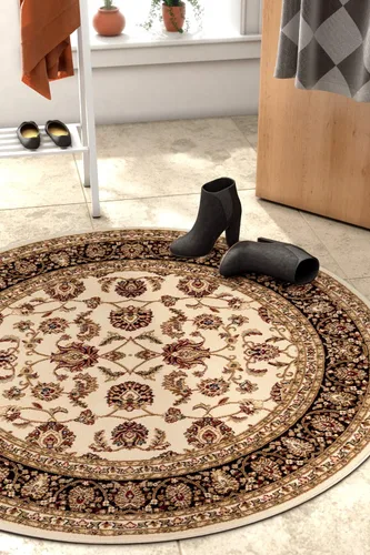 Vista 16 de Well Woven Barclay Collection Sarouk - Alfombra negra de 4 x 5 pies, para entradas, dormitorios pequeños, salas de estar Negro