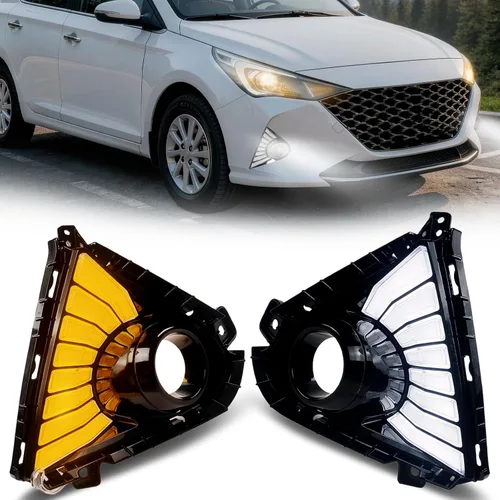 Vista 11 de Fog Lights Compatible With 2013 2014 2015 Ford Explorer Front Bumper Driving Lamp Assembly Clear Lens