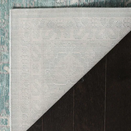 Vista 4 de SAFAVIEH Valencia Collection - Alfombra para pasillo, 2 pies 3 pulgadas x 12 pies, alpina y multicolor, diseño bohemio chic envejecido, no desprende