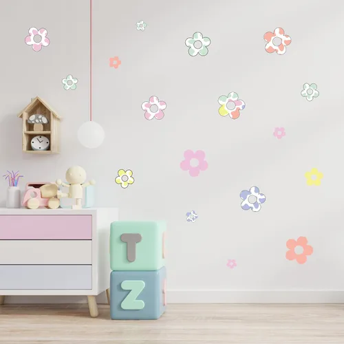 Vista 9 de Calcomanías de pared de cactus - Juego de 12 calcomanías de vinilo de 8 pulgadas para pared para guardería, dormitorio, cocina, aula, decoración