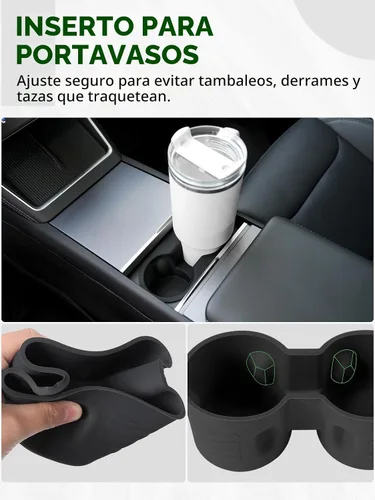 Vista 9 de Organizador de consola central para Tesla Model Y Juniper 2025