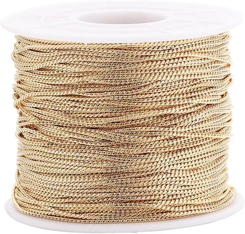 Vista 7 de AGCFABS 16.4 ft/Pack Cadena de Serpiente Collar de Enlace a Granel para Collar DIY Joyería Fabricación Hecho a Mano Encontrar Accesorios (Bronce)