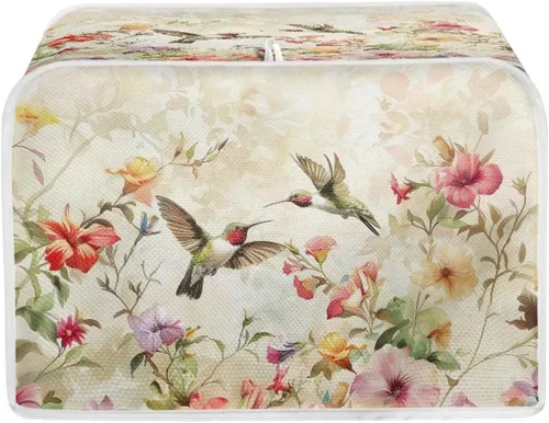 Vista 14 de Talayituse Autumn Maple Leaf Print Toaster Cover 2 Slice Bread Toaster Oven Cover Washable Toasters Dust Covers Kitchen Small Appliance Covers