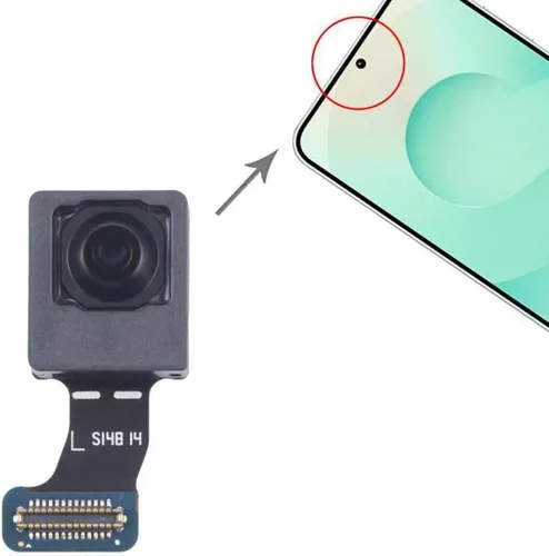 Vista 5 de Reemplazo de cámara para selfie frontal para Samsung Galaxy S25 Ultra Compatible con SM-S938U, cable flexible incluido, versión estadounidense