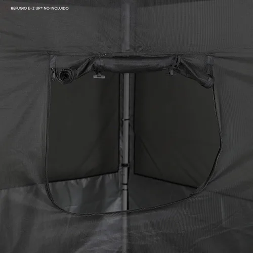 Vista 5 de E-Z UP Kit de pared lateral para cabina de comida, juego de 4, se adapta a toldo de pierna recta de 10 x 10 pies (toldo/refugio no incluido)