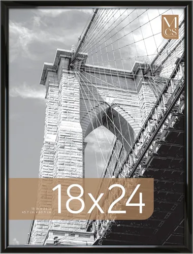 Vista 21 de MCS , Negro 24 x 36 pulgadas trendsetter cartel marco, 24 x 36