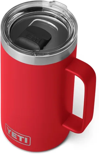 Vista 23 de YETI Rambler - Taza de acero inoxidable aislada al vacío con tapa MagSlider, 24 onzas