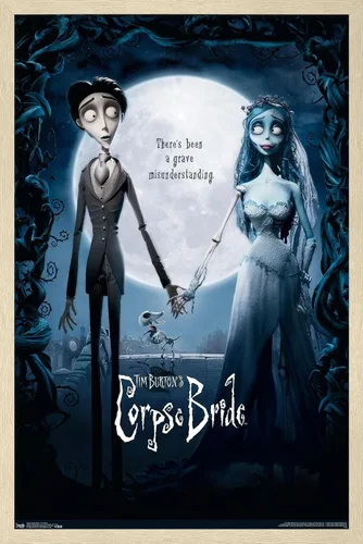 Vista 5 de Trends International Tim Burton's The Corpse Bride - Póster de pared de una hoja, 14.725 x 22.375 pulgadas, versión premium sin marco