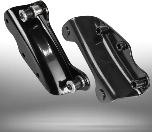 Vista 5 de Kits de hardware de acoplamiento de 4 puntos Soporte de respaldo compatible Negro