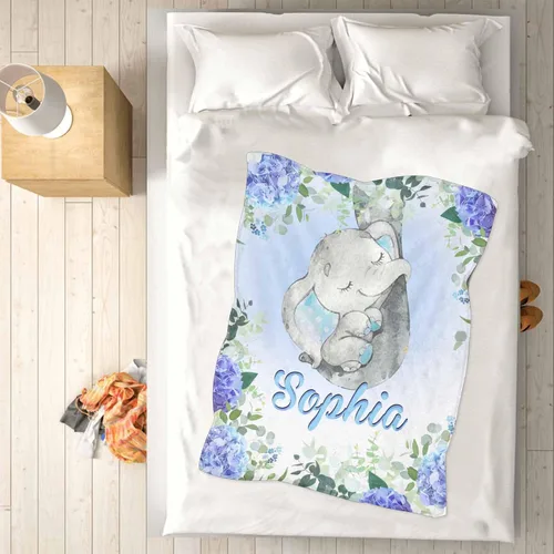 Vista 7 de Artsadd Manta de bebé personalizada para niñas y niños, mantas de bebé personalizadas con nombre, manta personalizada para niños, recién nacidos