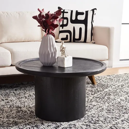 Vista 2 de Safavieh Home Collection COF6600 - Mesa, color negro