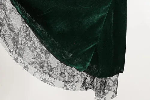 Vista 5 de Colorful House - Disfraz de princesa renacentista talla extragrande para mujer, vestido medieval