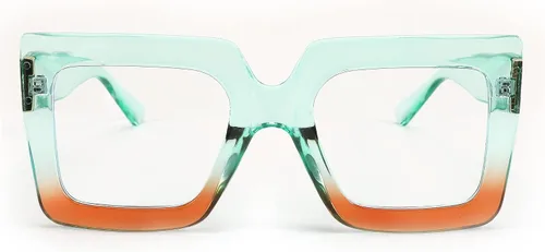 Vista 9 de FEISEDY Gafas de luz azul de gran tamaño para mujer, antifatiga, gruesas, cuadradas, para computadora, B2381