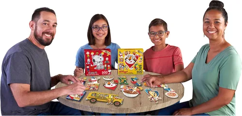 Vista 8 de RoseArt - Mini Shaped - Kellogg's - Rompecabezas de 500 piezas para adultos
