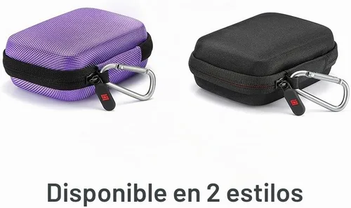 Vista 6 de RAIACE Estuche de transporte duro para juegos de cartas, bolsa de almacenamiento protectora. (No incluye tarjetas) - Negro