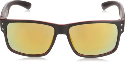 Vista 2 de Southpole 5003sp Risky Business UV Protective Rectangular Sunglasses Trendy Gifts for Men 58 mm