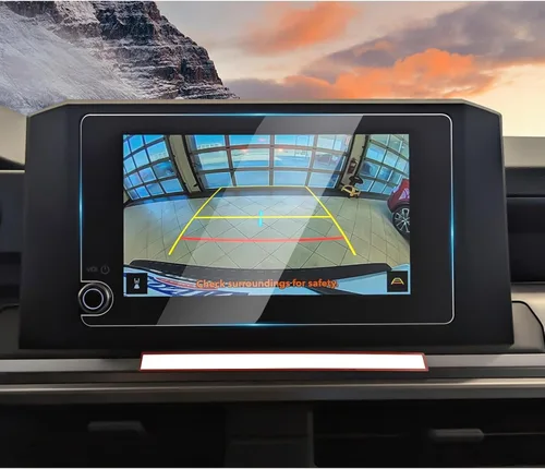 Vista 8 de YEE PIN Protector de pantalla para 2014-2019 4Runner Entune 6.1 pulgadas/2013 BRZ, protector de pantalla táctil de cristal templado para navegación