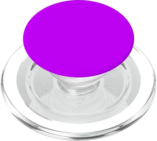 Vista 8 de PopSockets Agarre para teléfono con soporte expandible, PopGrip intercambiable PopSockets morado brillante