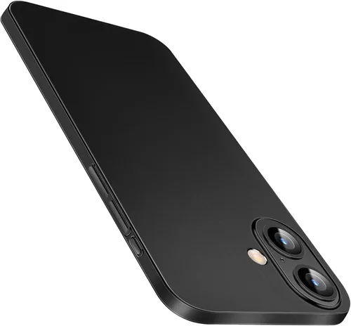 Vista 11 de Funda delgada compatible con iPhone 12, con acabado mate fino como papel, antihuellas dactilares y no se pone amarillenta, funda ultra protectora