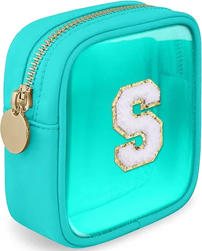 Vista 102 de Bolsa de Maquillaje Transparente Pequeña Bolsa de Cosméticos Bolsa de Viaje de Artículos de Aseo Bolsa Transparente con Cremallera Bolso Organizador